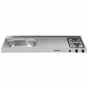 Meson izq 120cm acero inox mi 1124