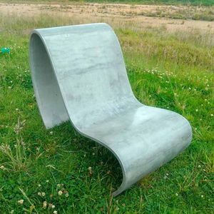 Silla Wave en concreto