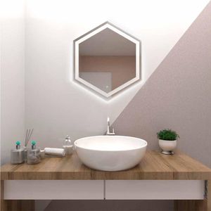 Espejos de pared wold LED touch 60X70