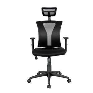 Silla De Oficina Praga Base Nylon Negro