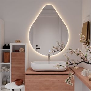 Espejo kraz 90x70x4mm luz led touch