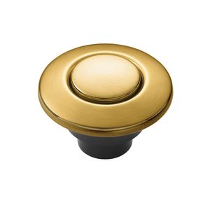 Boton De Aire Para Accionar Triturador Color Dorado