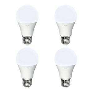 Kit x 4 Bombillos Led Alva E27 RGB VTA+ Smart Home Blanco