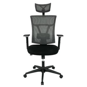Silla De Oficina Kabul Base Cromo Negra