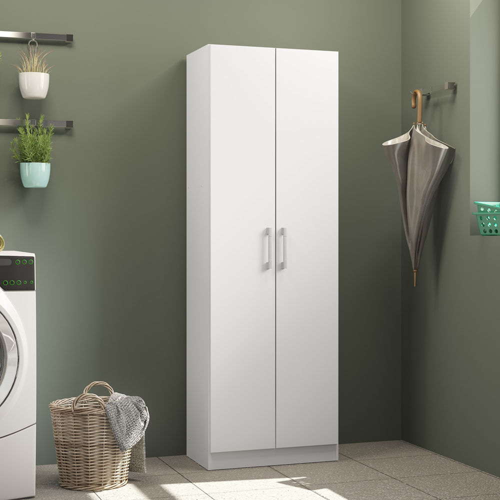 Alacena Despensa de Cocina en MDP Bertolini Color Blanco Unico Blanco
