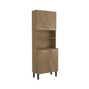 Alacena Despensa De 70 Cm Con Mesón En Mdp Rovere