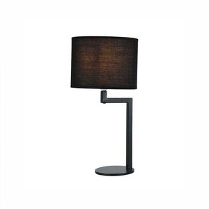Lampara De Mesa Tosca Negro