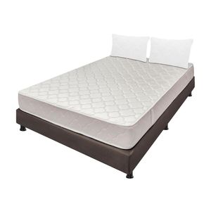 Combo Colchón Doble 140X190 Cm Espumado Multisleep Café