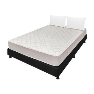 Combo Colchón Doble 140X190 Cm Espumado Multisleep Negro