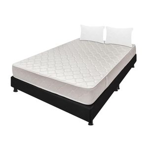 Combo Colchón Queen 160X190 Cm Espumado Multisleep Negro
