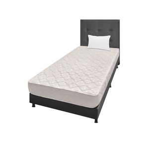 Mega Combo Colchón Sencillo 100X190 Cm Espumado Multisleep Gris