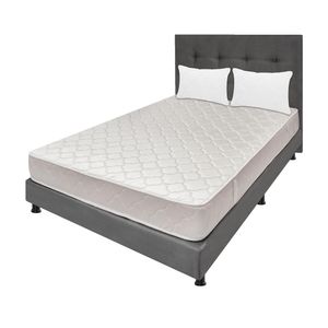 Mega Combo Colchón Semidoble 120X190 Cm Espumado Multisleep Gris