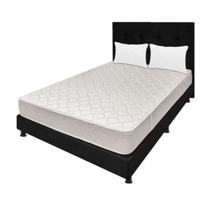 Mega Combo Colchón Doble 140X190 Cm Espumado Multisleep Negro