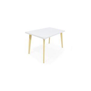 Mesa de Comedor 4 Puestos Tiza