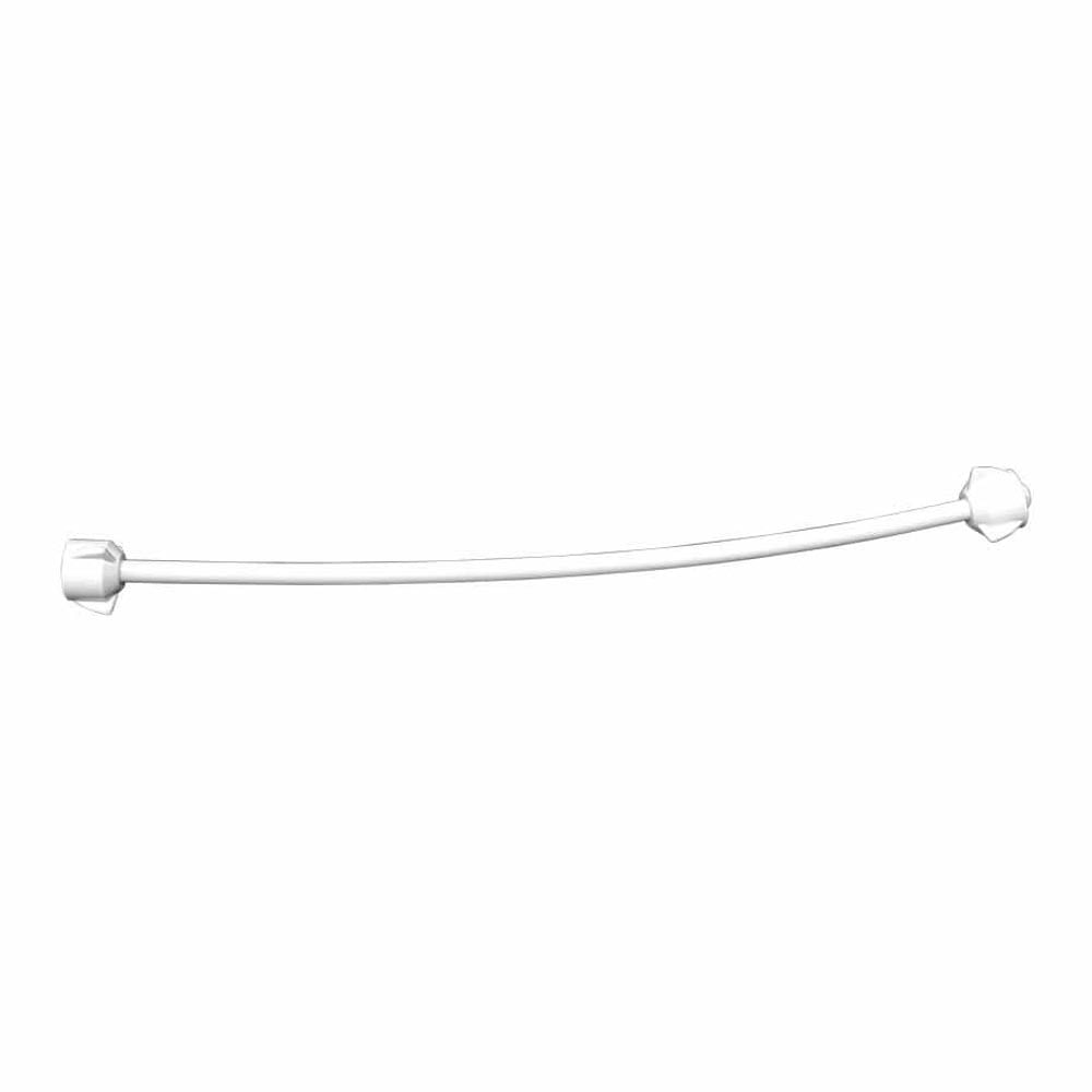 Acople plástico lavamanos o lavaplatos Acople plástico lavamanos / lavaplatos ½ * ½ 40 cm Unico Blanco