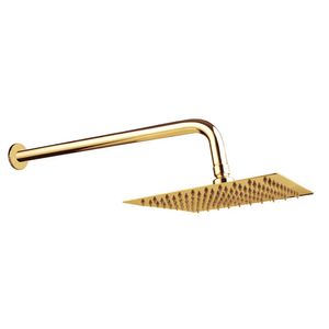 Regadera slim atacama cuadrada con brazo