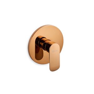 Mezclador Moncontrol Ducha Edge Oro Rosa