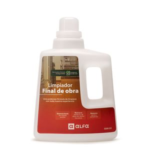 Limpiador final de obra 3,2 L