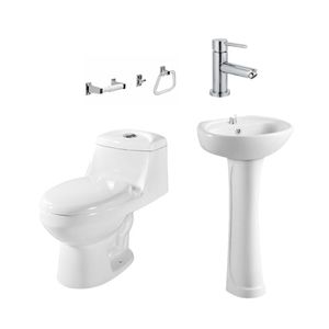 Combo Sanitario Mónaco con Pedestal