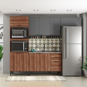 Mueble Inferior De Cocina 120 Cm En Mdp Freijo