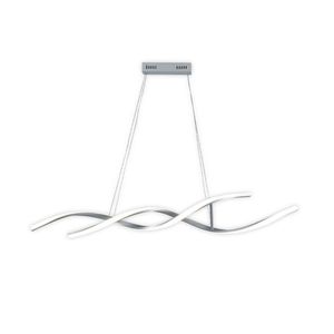 Lampara Led Colgante Persefone Plateado