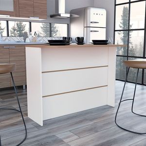 Barra Auxiliar Fendi Blanco + Castaño BBC 7857