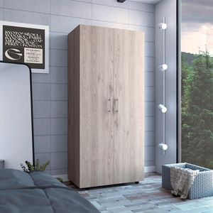 Closet Tera 180cm x 80cm x 48cm RTA Ceniza Blanco