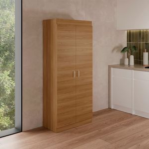 Mueble Alacena Varese 160cm x 70cm x 36cm RTA Fresno Eu Blanco
