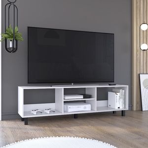Rack Para Tv Tunez 160 RTA Blanco Marquez