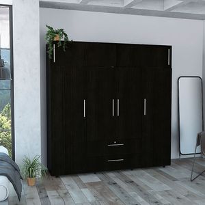 Armario Luque 204cm x 200cm x 50cm RTA ALW 4152 Wengue