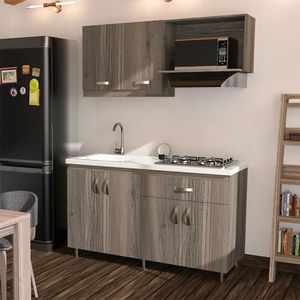 Cocina 150x60 (mueble cocina + meson + cubierta)