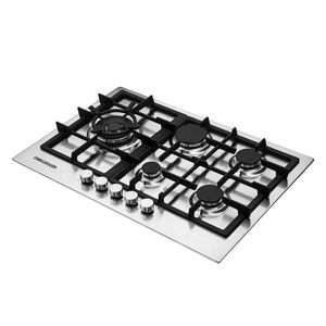 Estufa De Empotrar Acero Inoxidable Cinco Puestos De 75Cm Sv6875Ei Inox