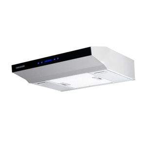 Campana Horizontal Challenger 60 Cm 3 Velocidades - CX 4865 / Acero Inox