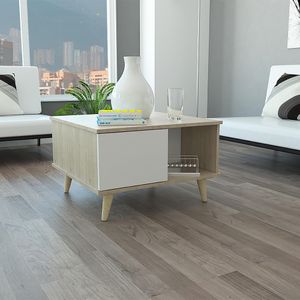 Mesa De Centro Acacia Rta Rovere-Blanco MRB 3516