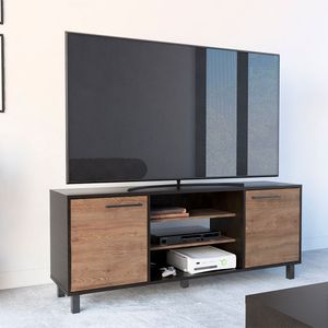 Rack Para Tv 65'' 155 Kaia Rta Wengue-Miel RWM 3712