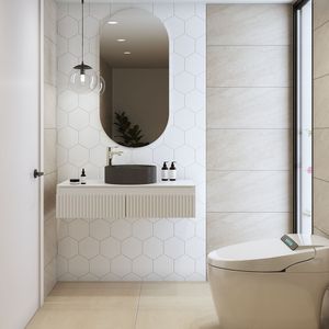 Decorado Pared Hexagonal