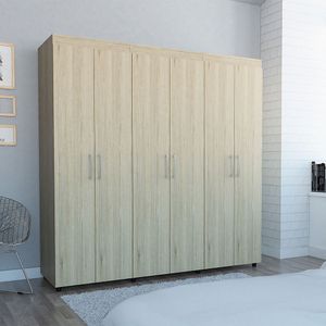 Closet Amatista 181 X 180 X 51 Rta Rovere-Blanco CLR 3132
