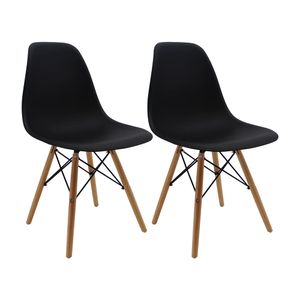 Kit x 2 Sillas DKR Tipo Eames Para Comedor