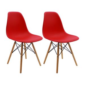 Kit x 2 Sillas DKR Tipo Eames Para Comedor