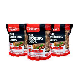 Kit 3 Astillas Roble Barril In Grill