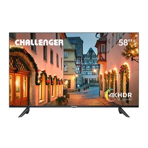 Televisor 58 Pulgadas Smart Google TV 4K Challenger