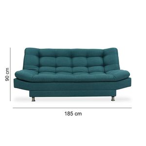 Sofa Cama Moltochic Reclinable Verde