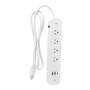 Multitoma de 4 Salidas + 2 USB + Tipo C VTA+ Smart Home Blanco