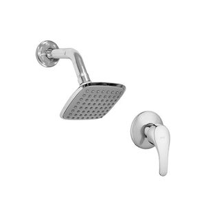 Conjunto Ducha Con Monocontrol Aspen Cuadrada