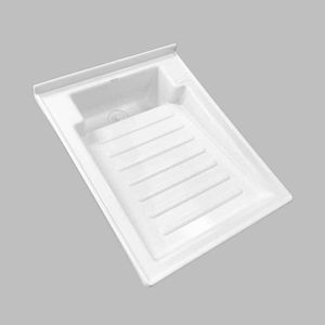 Lavadero plastico con valvula 60x46cm