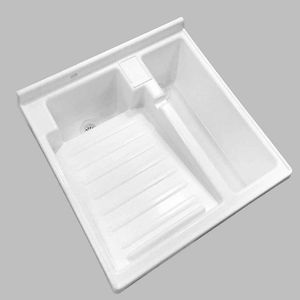 Lavadero con tanque tipo flauta 60x60cm