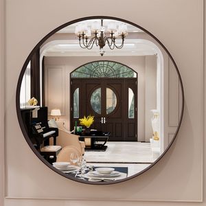 Espejo atria diám 80x80x4mm metálico