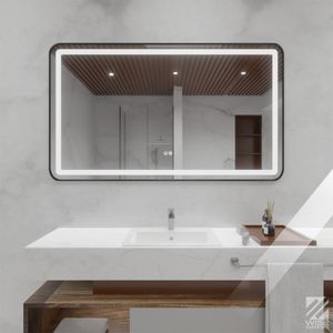 Espejo rectangular LED Marco