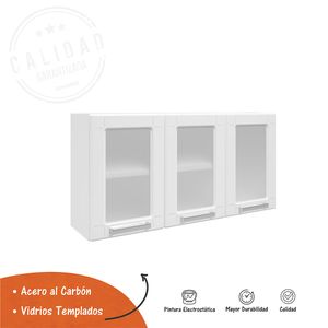 Gabinete organizador Superior de Cocina en Acero