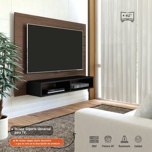 Mueble Panel TV 42" Flash Almendra